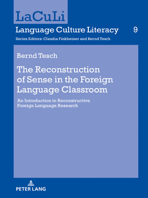 cover image of The Reconstruction of Sense in the Foreign Language Classroom